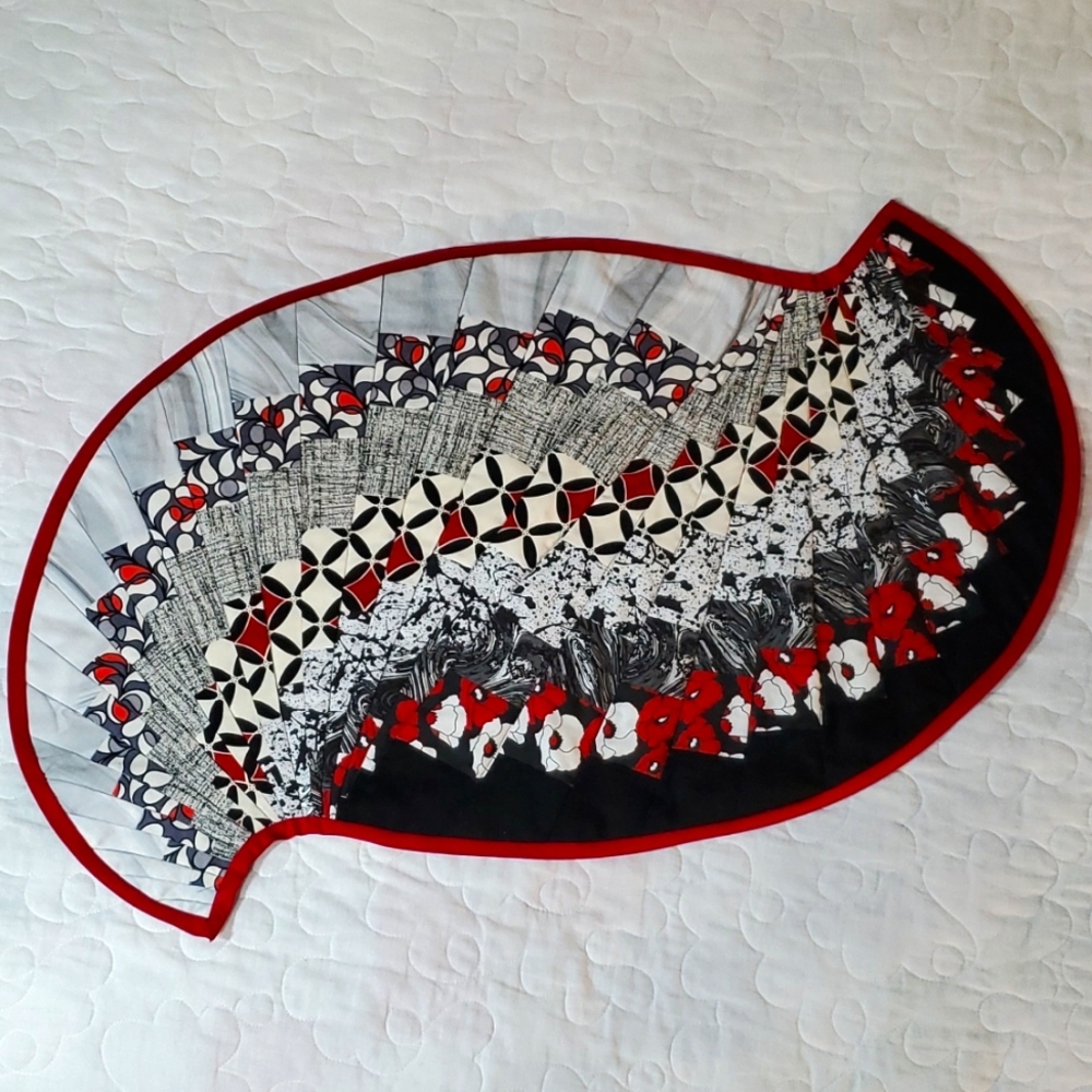 Handmade Spiral Twist Table Runner